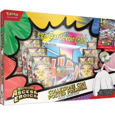 Collezione ascesa eroica con poster premium Mega Gardevoir