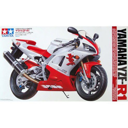Yamaha R1,modellino scala 1/12 tamiya