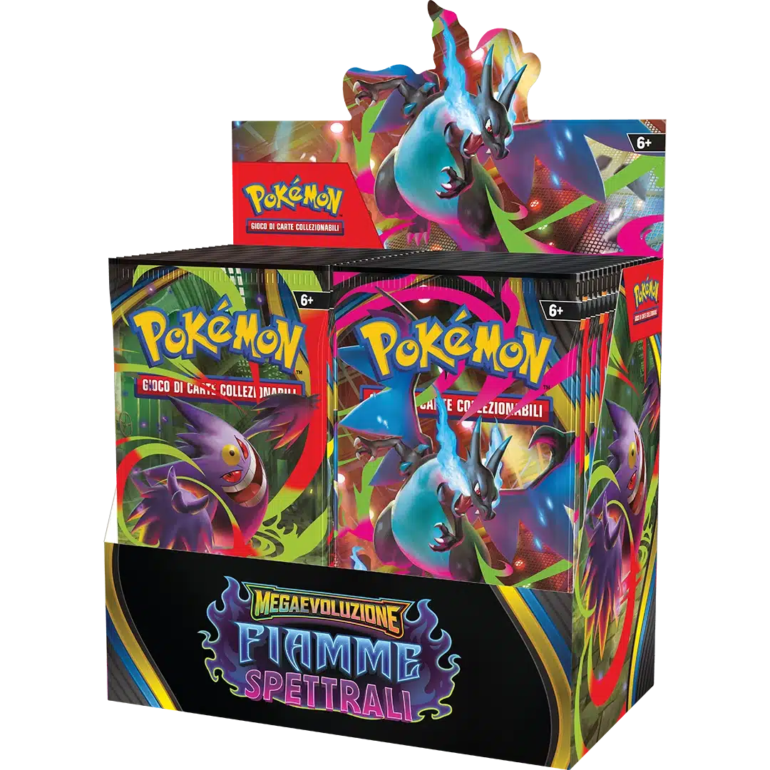 Megaevoluzione Fiamme Spettrali display da 36 buste (ita)