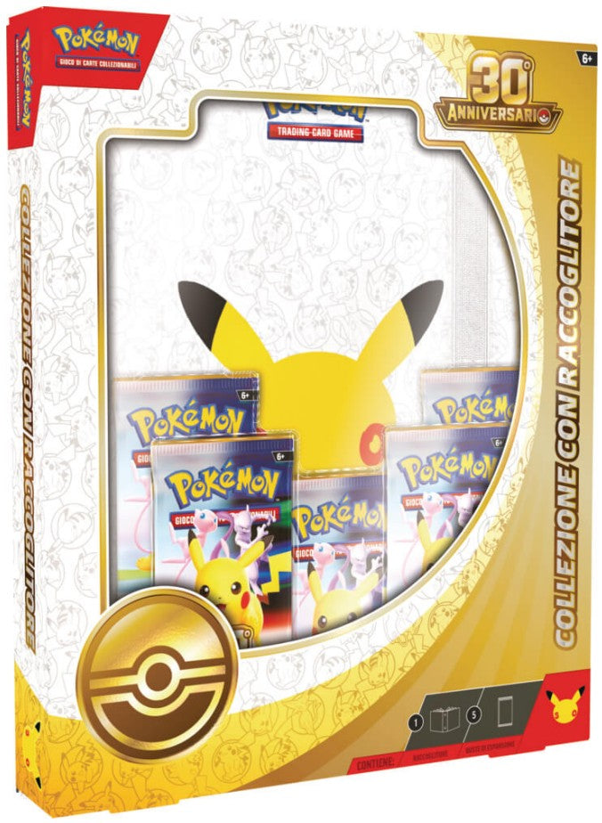 Pokémon 30th- collezione con raccoglitore
